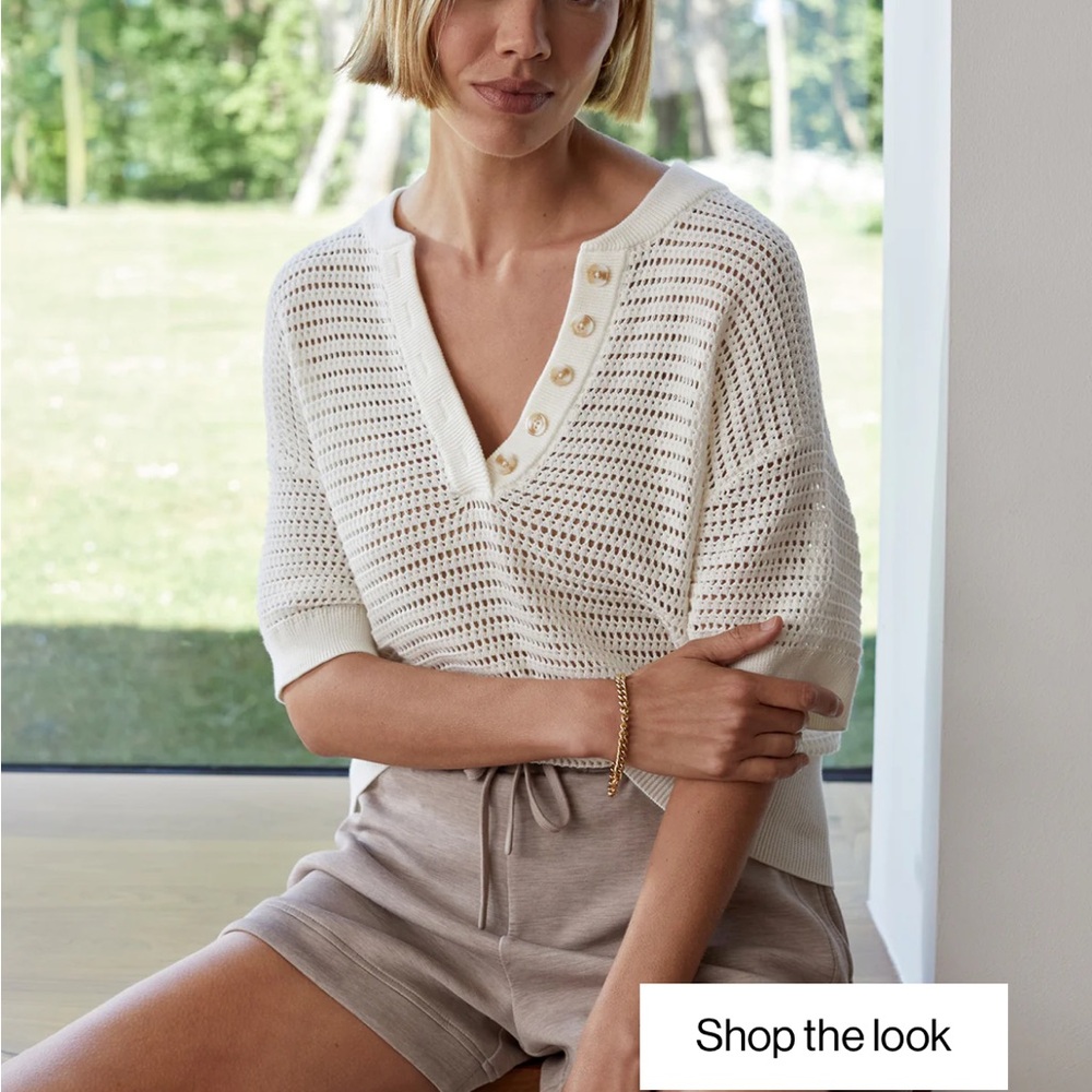 Varley Callie Knit Top